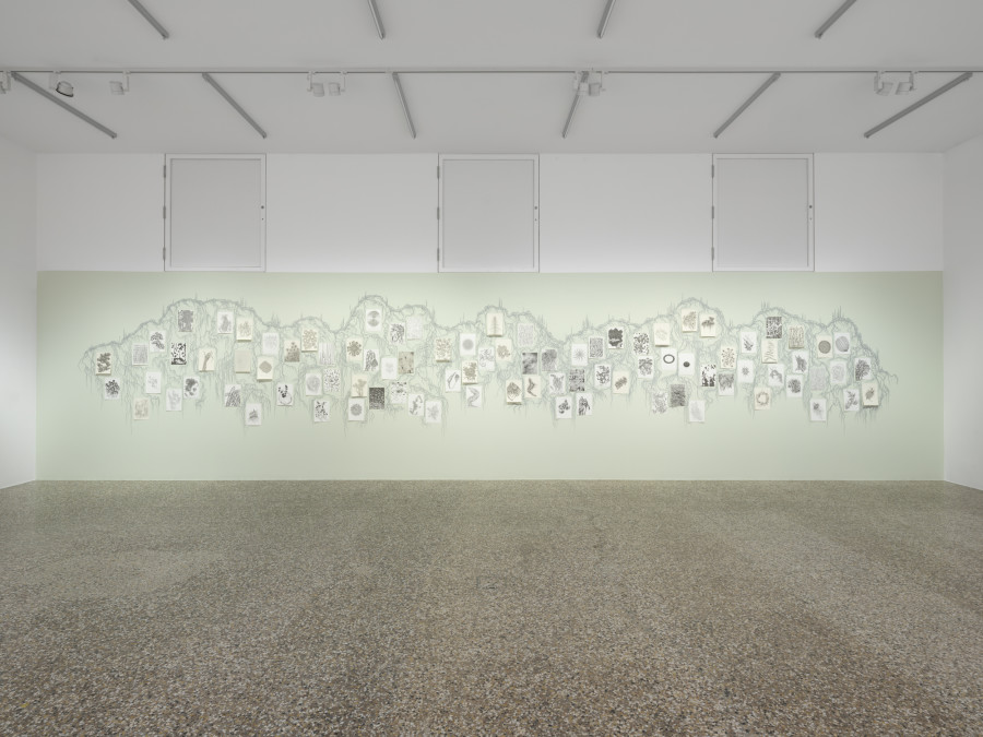 Exhibition view, Anaëlle Clot, Musée Jenisch Vevey, 2024. Photo credit: Julien Gremaud