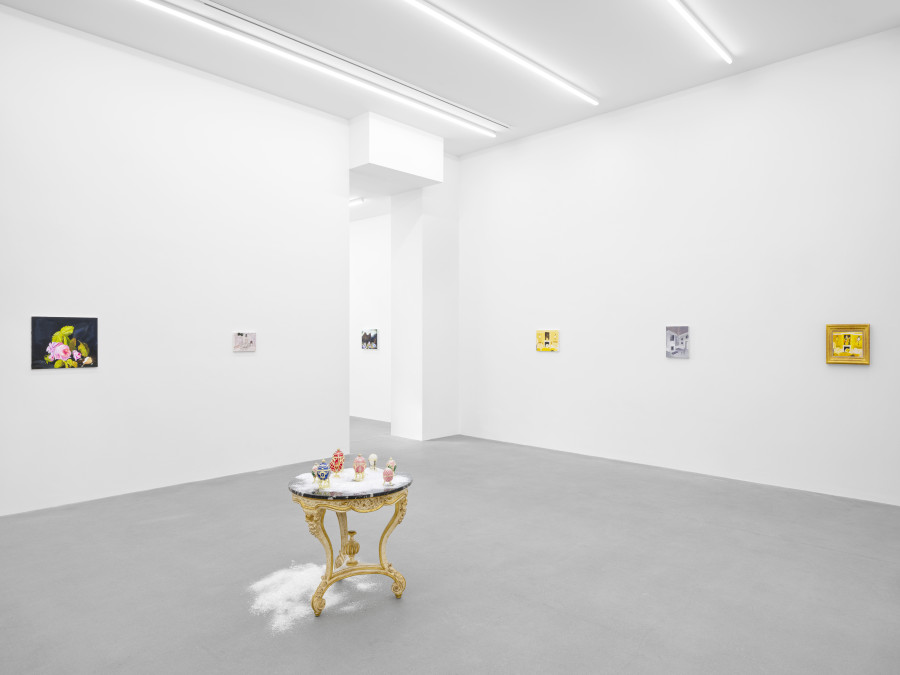 Installation view, Karen Kilimnik, Galerie Eva Presenhuber, Waldmannstrasse, Zurich, 2026. © Karen Kilimnik. Courtesy the artist and Galerie Eva Presenhuber. Photo: Stefan Altenburger Photography, Zurich
