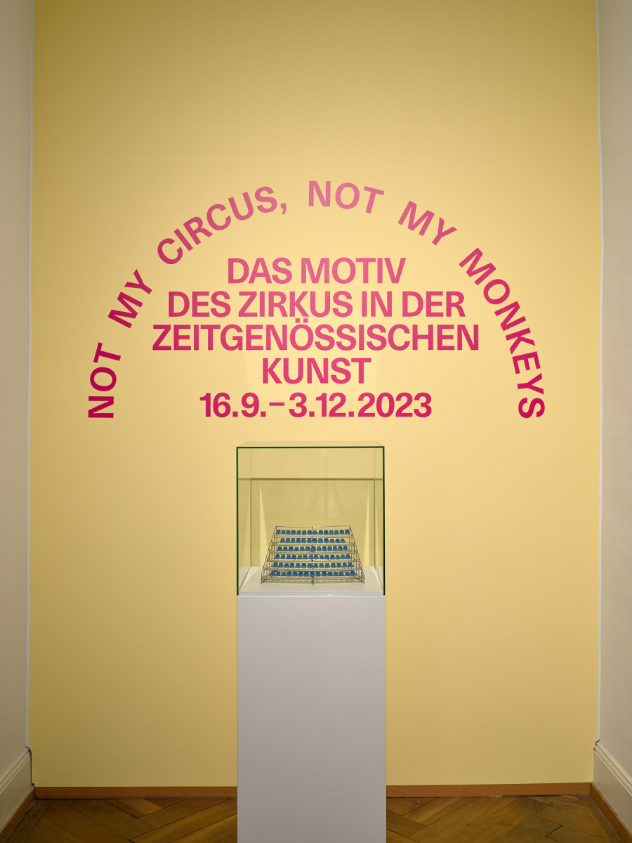 Exhibition view, Not My Circus, Not My Monkeys, Kunstmuseum Thun, 2023. Photo credit: David Aebi