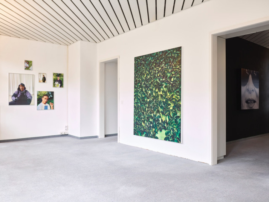 Installation view, consolidation, a group show at flatmarkus, flatmarkus, 2023-2024.