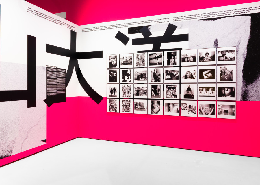 Exhibition view, Daido Moriyama, A Retrospective, PHOTO ELYSÉE. Photo credit: Eloise Genoud