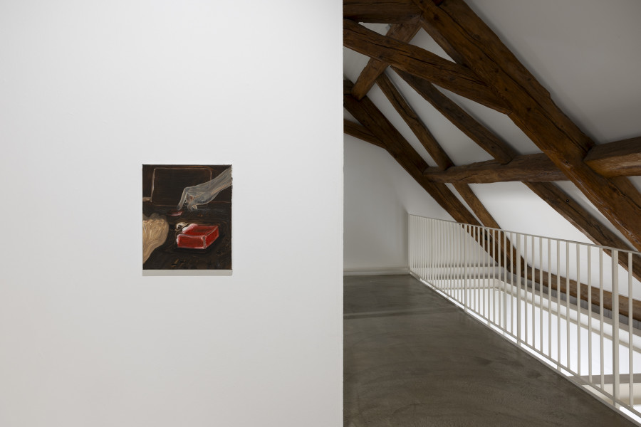 Lea von Wintzingerode, der (part 2), 2025, Öl auf Leinwand / Oil on canvas, 39 x 32 cm. Courtesy the artist, Courtesy the artist, Hua International, Berlin. Photos: Gina Folly