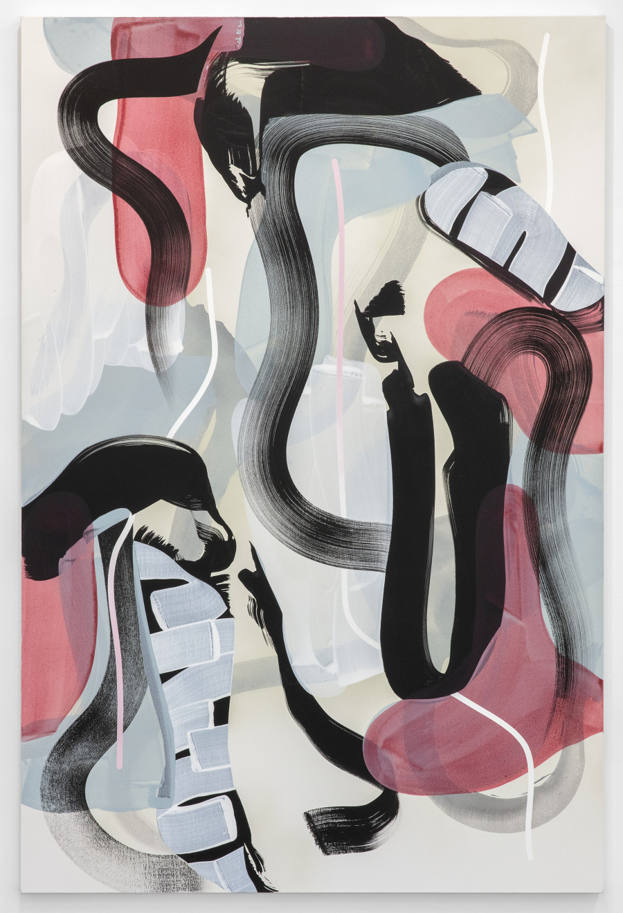 Marius Lüscher, Untitled (ML/M 24), 2023/2024, acrylic on canvas, 180 x 120 cm