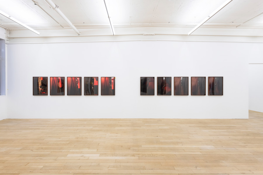 Installation view, Shifting, Galerie Peter Kilchmann, 2025.