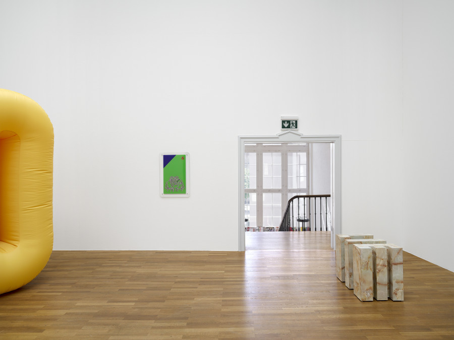 Nancy Dwyer, Hot Mess, installation view, Kunsthalle Winterthur, 2024. Photo: Cedric Mussano. Courtesy of Kunsthalle Winterthur.