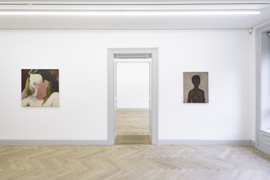 Installation view, Everything I do has an underlying political question - Kenrick McFarlane, Gerald Lovell, Simon Martin, Galerie Peter Kilchmann (Rämistrasse), Zurich, April 8 - May 28, 2022. Courtesy of the artist and Galerie Peter Kilchmann, Zurich. Copyright: Sebastian Schaub