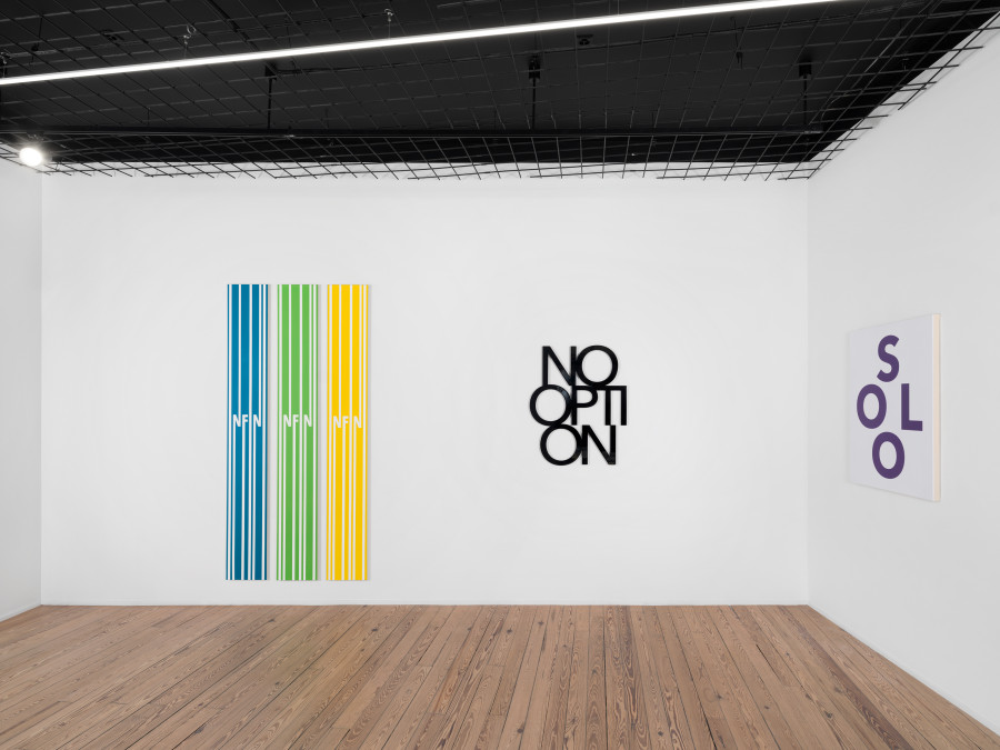 Exhibition view, Christian Robert-Tissot, Infini, galerie lange + pult, Geneva, 2026. Photo credit: © Julien Gremaud