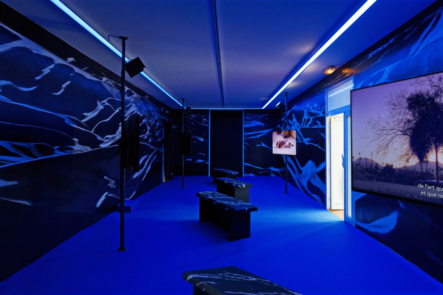Exhibition view, Florent Meng Lechevallier, The Analogue Tracks, Villa du Parc, 2024. Photo credit: Aurélien Mole