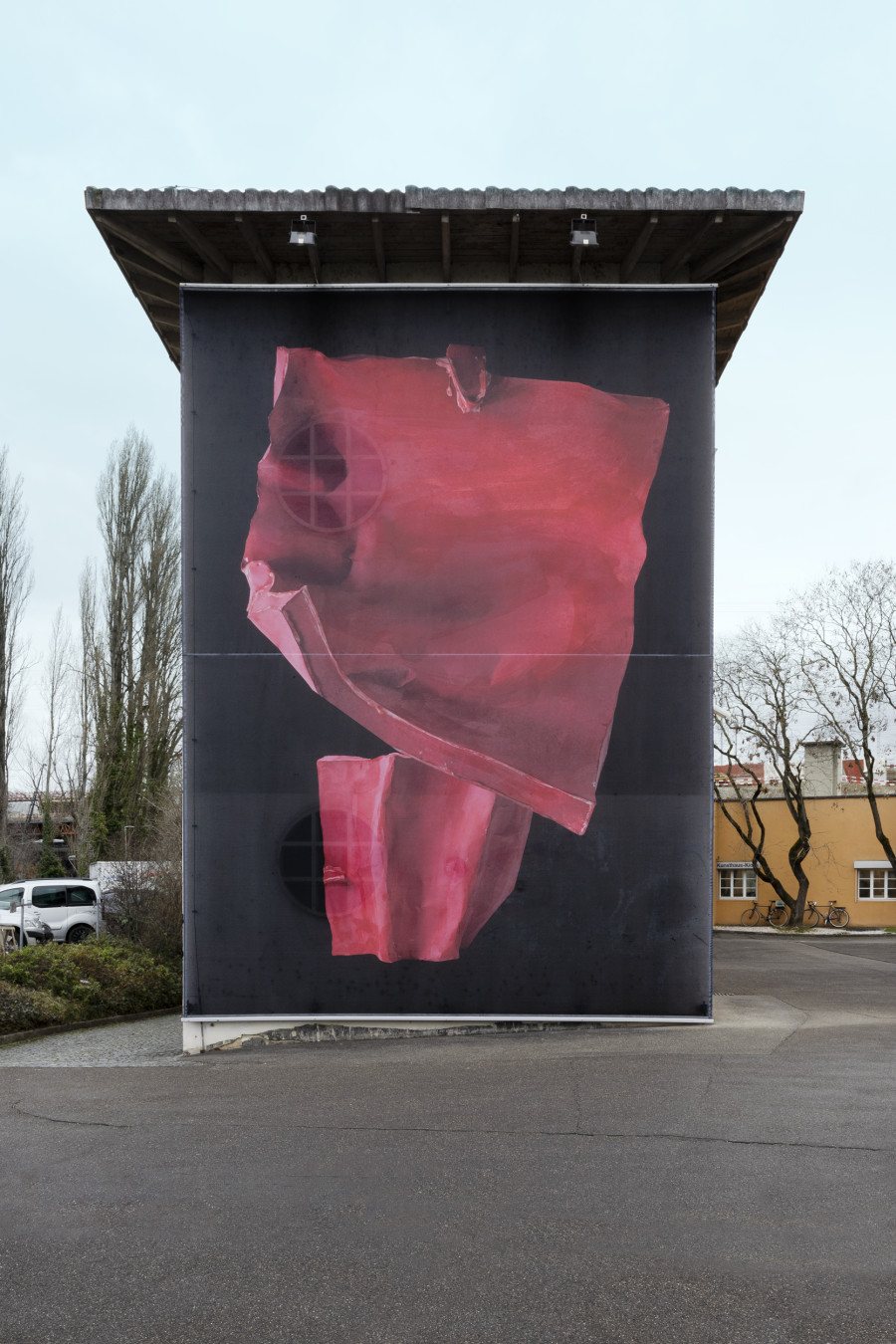 Simone Holliger, Annual Exterior Project Kunsthaus Baselland 2023. Photo: Gina Folly