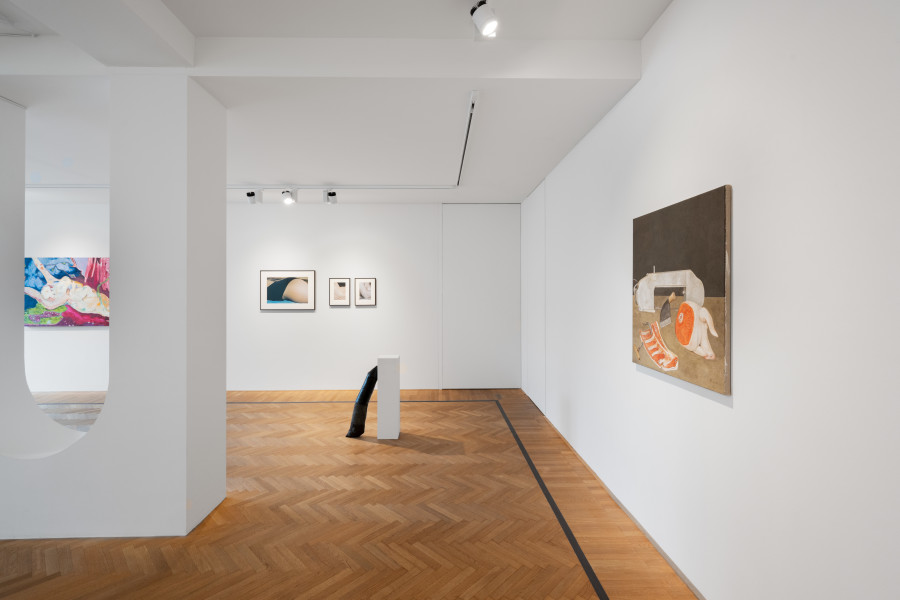 Installation view of 'Amour-Propre', 2024, Galerie Fabian Lang. Credit: Courtesy of the artist and Galerie Fabian Lang. Copyright: © Fabian Lang