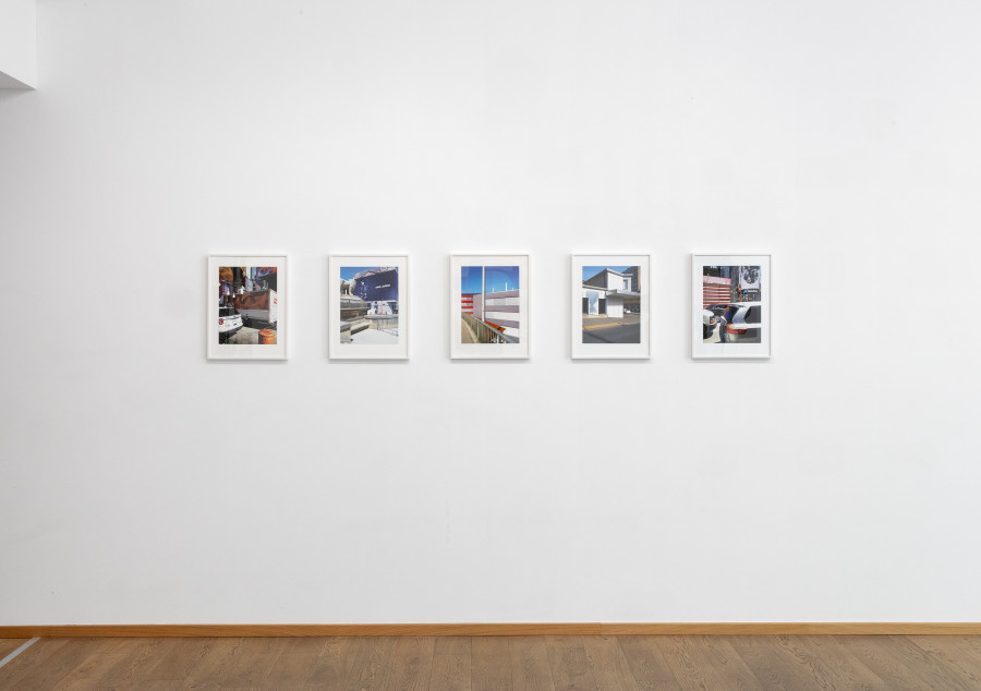 Installation view, Marius Lüscher, The World According to Freddy Perez, Livie Gallery, 2024.