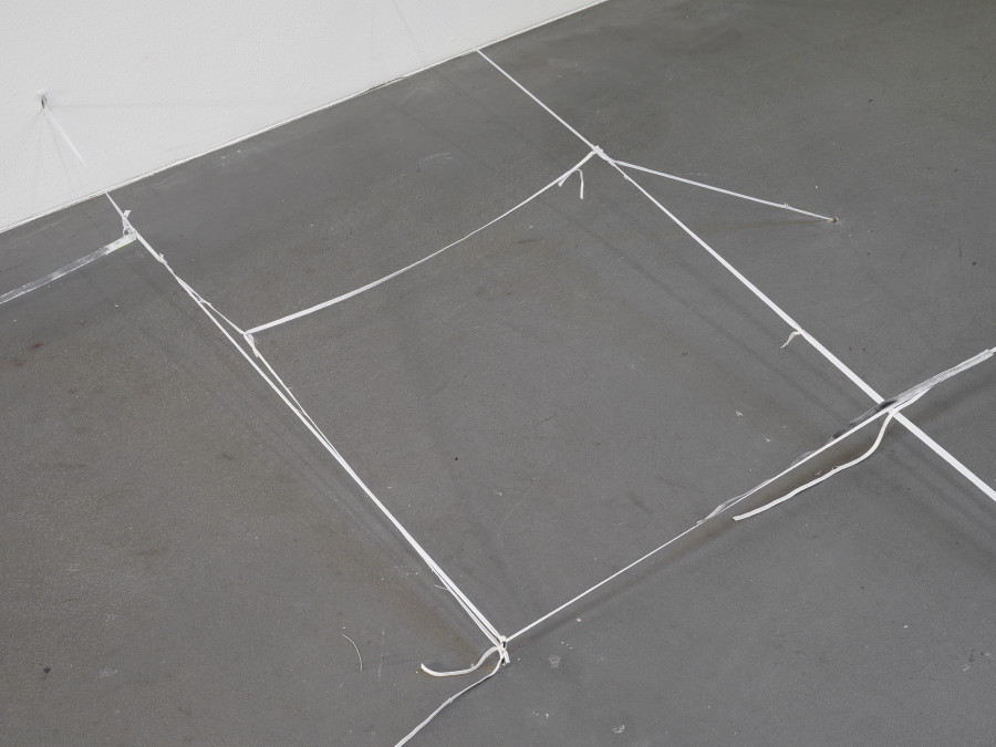 Olga Balema, 35 (2025), detail view, The bizarre space of complex numbers, Kunsthalle Friart Fribourg, 2025. Photo: Cedric Mussano