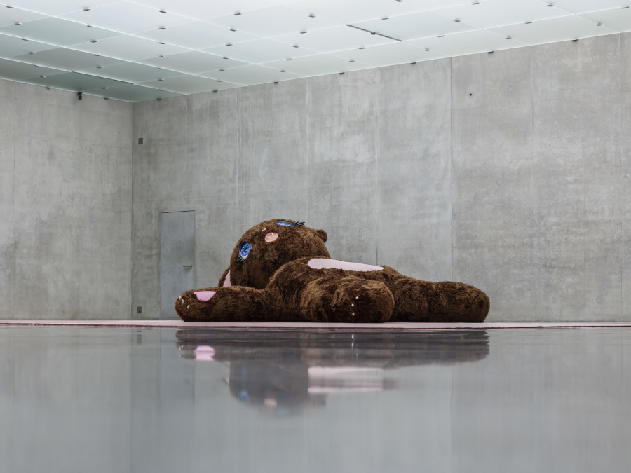 Precious Okoyomon, ONE EITHER LOVES ONESELF OR KNOWS ONESELF, Exhibition view second floor Kunsthaus Bregenz, 2025. in the belly of the sun endless, 2025. Photo: Markus Tretter. © Precious Okoyomon, Kunsthaus Bregenz. Courtesy of the artist and Kunsthaus Bregenz