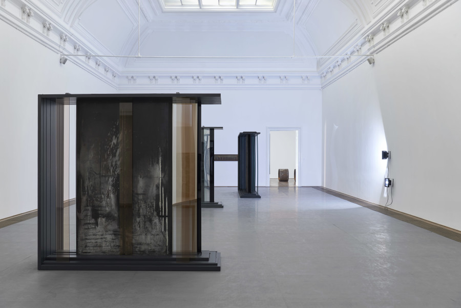 Marie Matusz, Reservoir, exhibition view, Kunsthalle Basel, 2025, photo: Philipp Hänger / Kunsthalle Basel