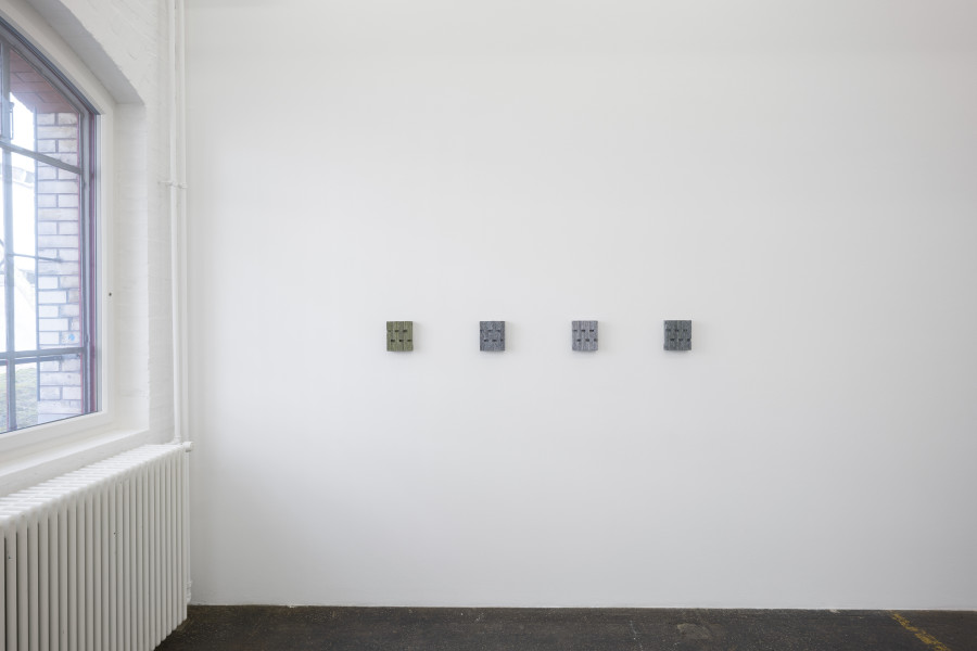 Michèle Graf & Selina Grüter, Kartonagen, 2024. Photo: Kunst Halle Sankt Gallen, E. Sommer. Courtesy: the artists and Lovay Fine Arts, Geneva / Private Collection.