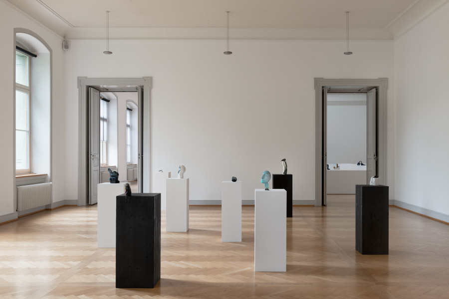 Grace Schwindt, Installation view Kunstmuseum St.Gallen, Courtesy the artist and Zeno X Gallery, Antwerp, Photo: Sebastian Stadler