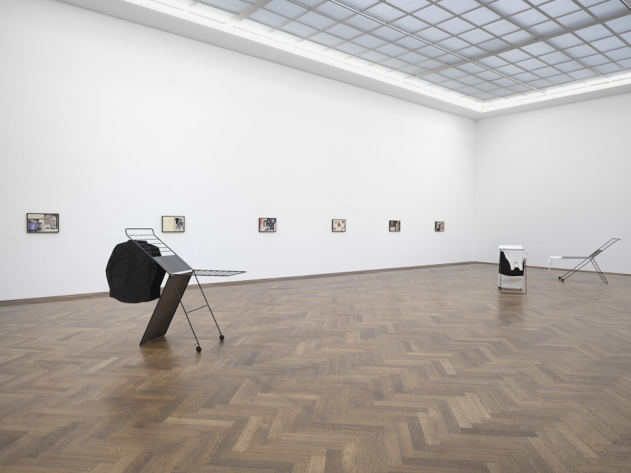 Troy Montes Michie, The Jawbone Sings Blue, exhibition view, Kunsthalle Basel, 2025, photo: Philipp Hänger / Kunsthalle Basel