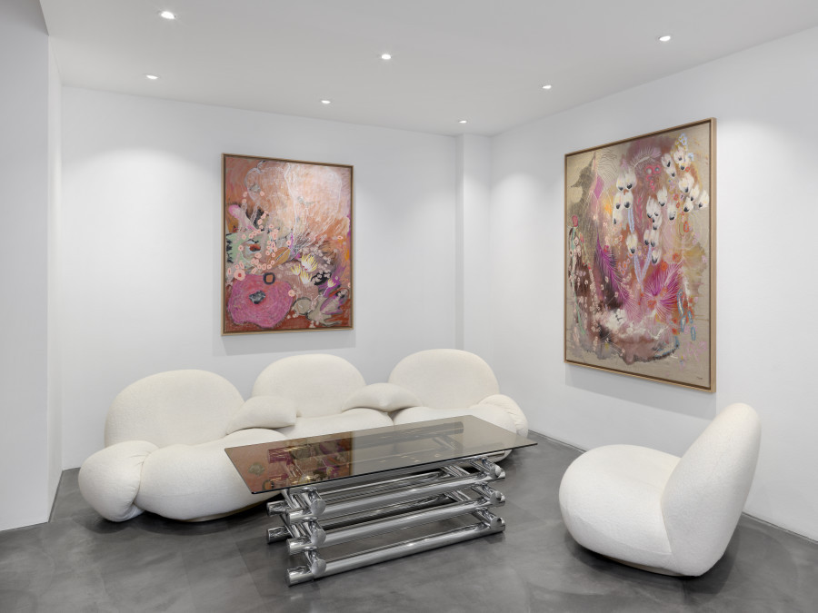 Installation view, Ileana Magoda, Angels of Power, Angels of Beauty, Bernheim Gallery, 2024. Courtesy of the Artist and Bernheim Gallery, London, Zurich. Credit Photo: Annik Wetter