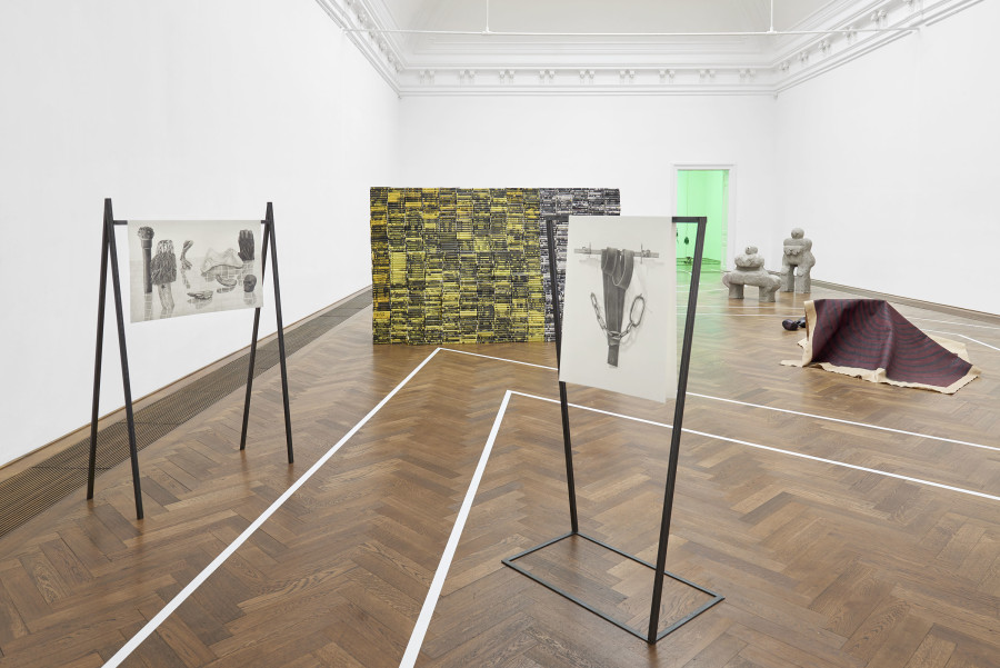 Installation view, Situation 1 und andere, Kunsthalle Basel, 2020. Photo: Philipp Hänger / Kunsthalle Basel
