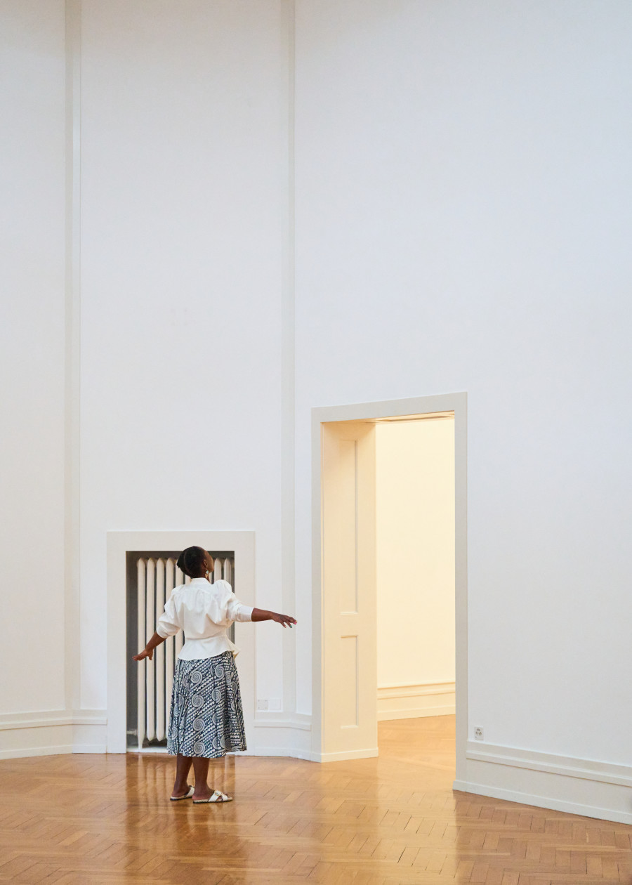 Performance, Ayiyiyo by NoBuntu Mhlambi, as part of 7 Winds, Kunsthalle Bern, Photos: Nicolas Duc