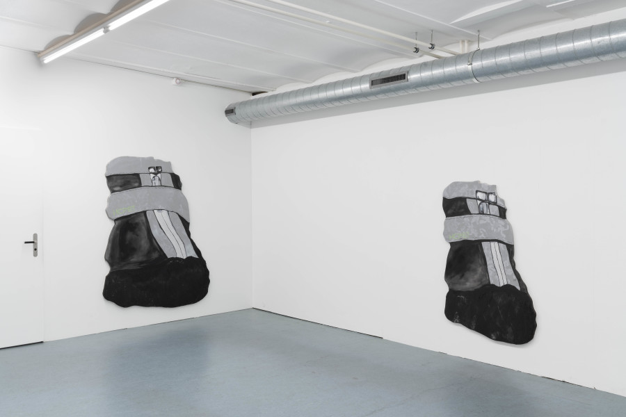 Exhibition view, From Cowboy to Cobaye, Salomé Engel. Photo credits: marytwo