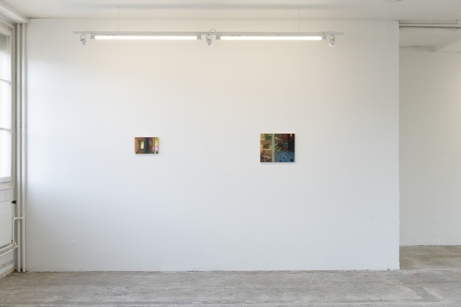 Exhibition view, Rita Siegfried, Bel Etage, suns.works, Zürich, 2025. ©2025 suns.works and the artist. Photography: Claude Barrault