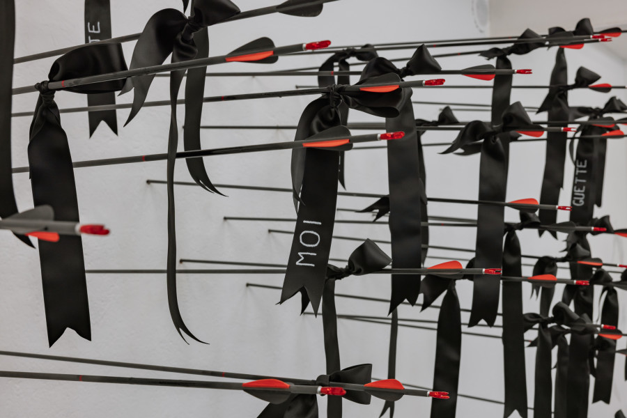 Élie Autin, Flèches (detail), 2026 / Photo : Julie Folly / Courtesy : the artists and WallStreet