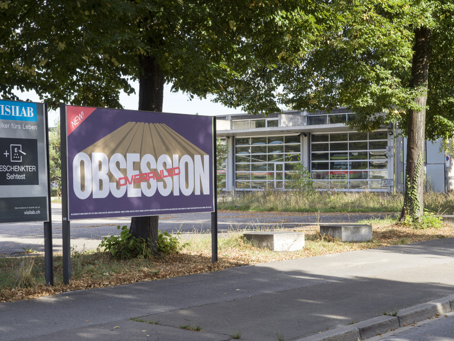 Nancy Dwyer, Obsession Overruled (1985/2024), installation view Hot Mess, Kunsthalle Winterthur, 2024. Photo: Cedric Mussano. Courtesy of Kunsthalle Winterthur.