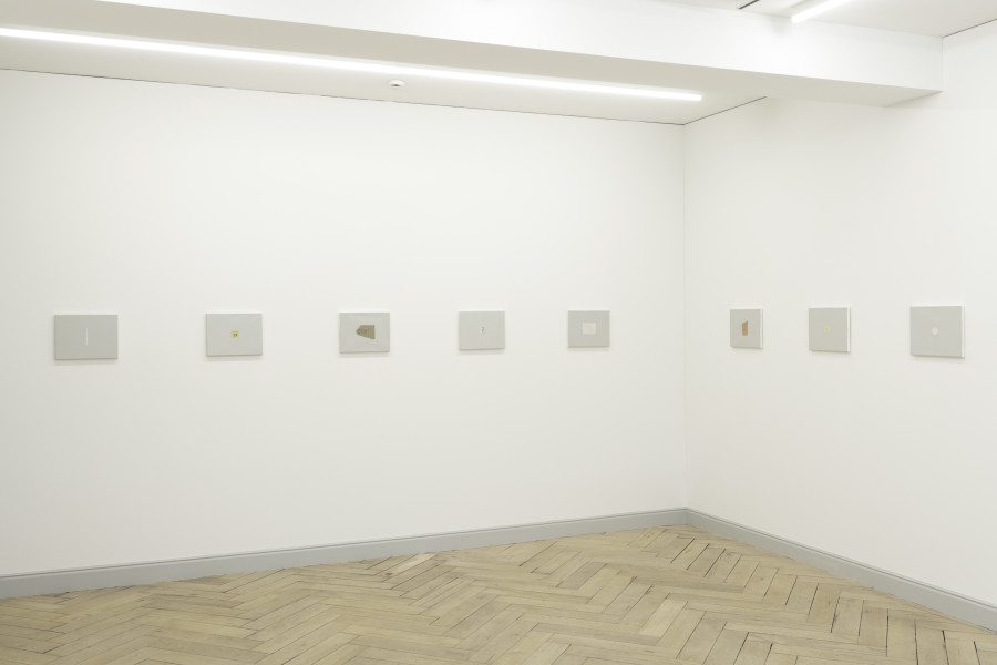 Exhibition view Christoph Hänsli “Four Positions in Painting“, Galerie Peter Kilchmann, 2022