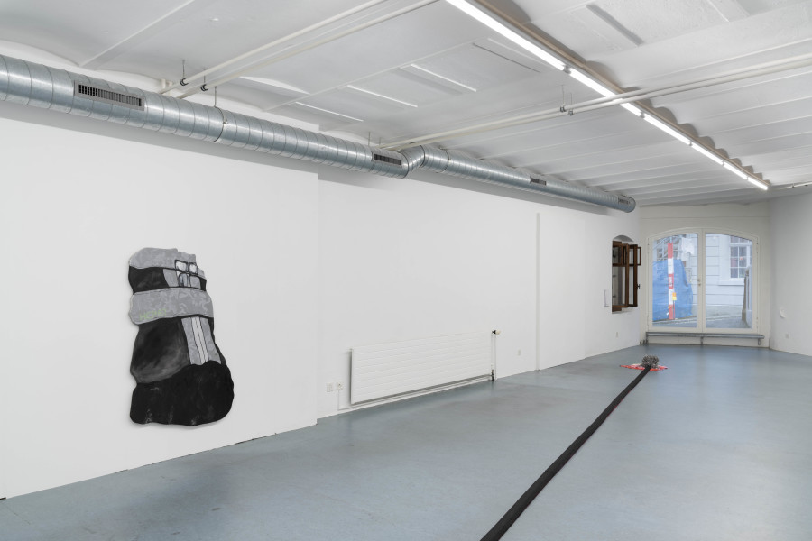 Exhibition view, From Cowboy to Cobaye, Salomé Engel. Photo credits: marytwo
