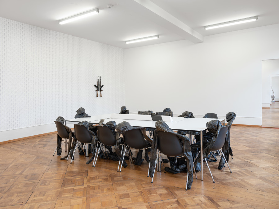 Exhibition view, Alexandra Bircken, SomaSemaSoma, Kunsthaus Biel Centre d’art Bienne, 2025. Photo credit: Lea Kunz