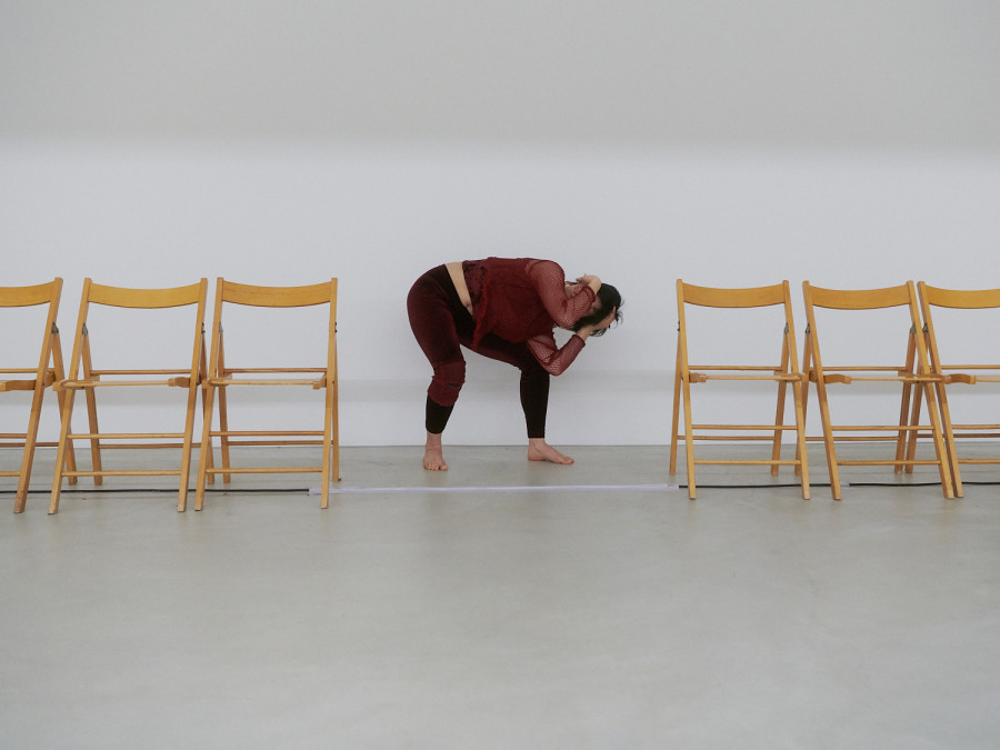 Marie Jeger, Wesen, Ausstellungsraum Klingental, 2023. Photo credit: Ronja Burkard