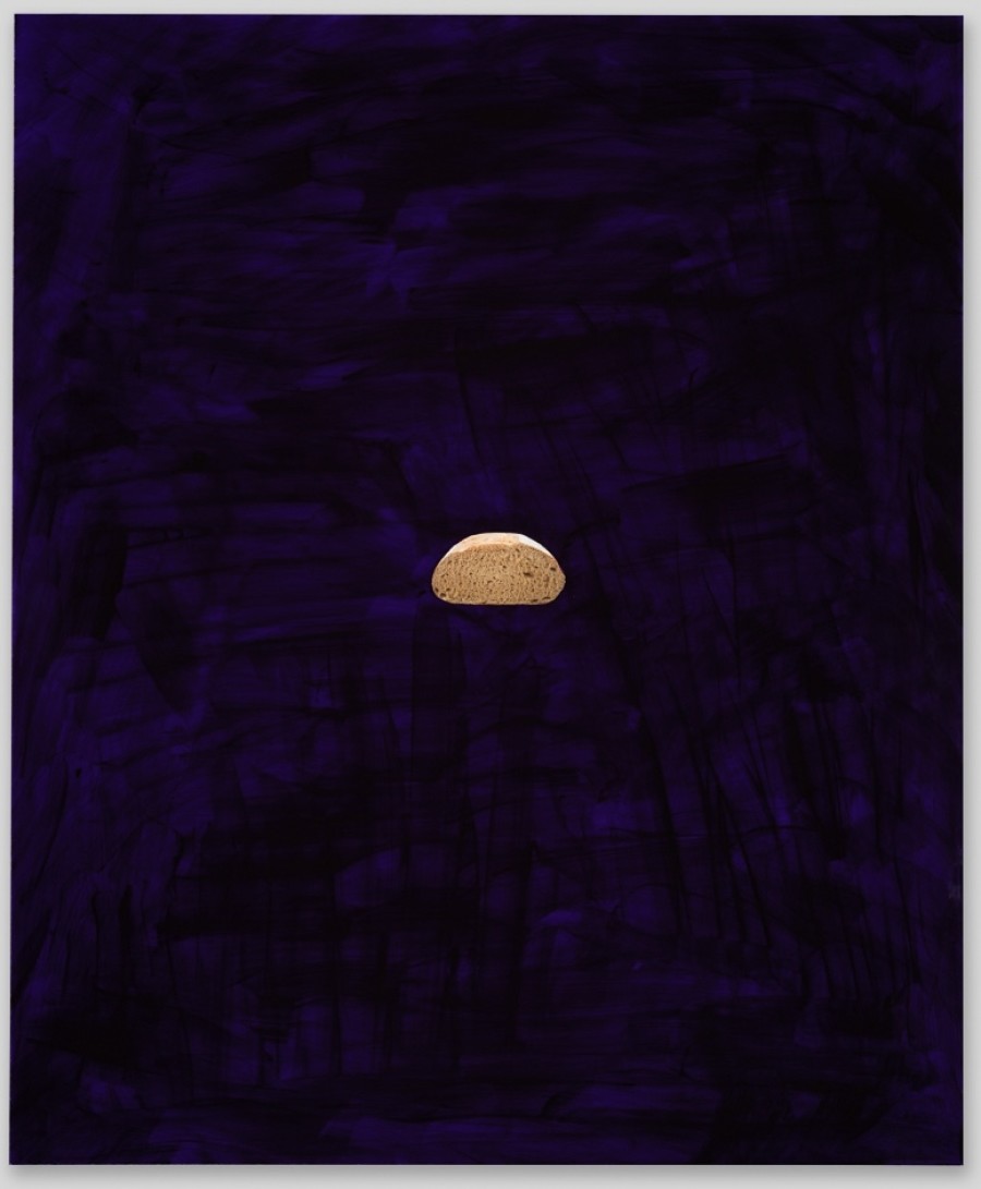 Andrea Büttner, Bread Painting, 2016. Photo: Ralph Feiner, Courtesy of the artist and Galerie Tschudi