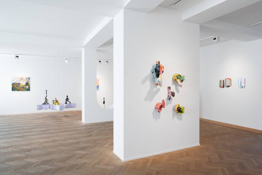 Installation view of 'twenty thousand years', 2026, Galerie Fabian Lang, Zürich. Credit: Courtesy of the artists and Galerie Fabian Lang. Copyright: © The artists and Galerie Fabian Lang