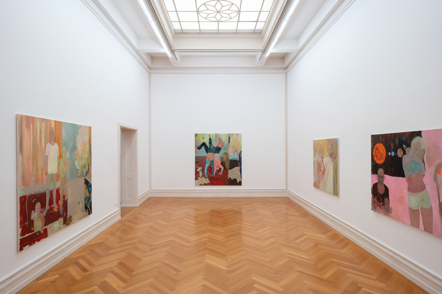 Exhibition view, Lose Enden, Kunsthalle Bern, 2021 Photo: Stefan Burger