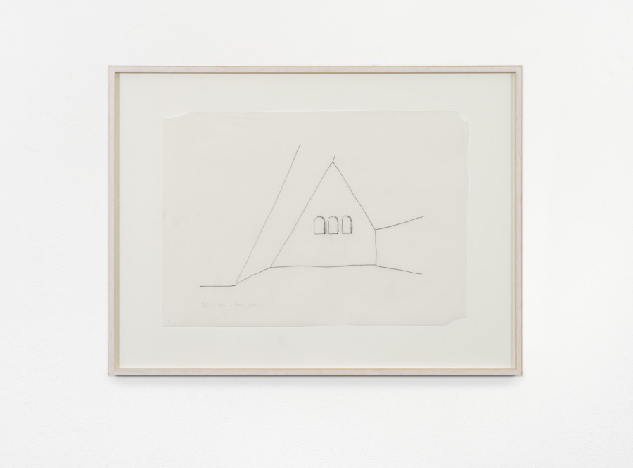 Max Neuhaus – Untitled, 1993; Drawing study. Sound Work Location: Rooms, P.S.1, New York City (1976)