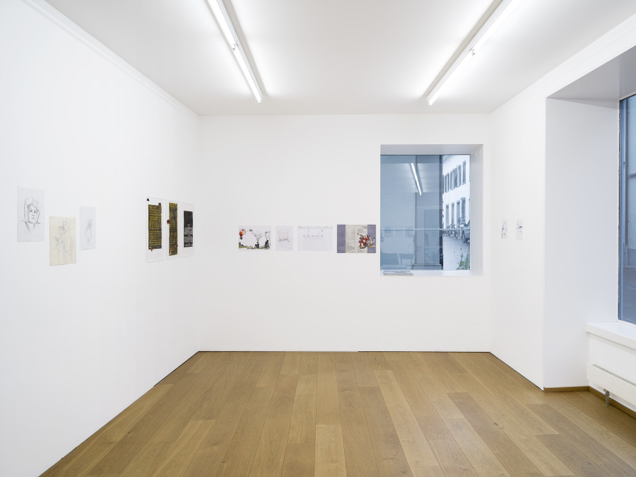 Kirchgasse Gallery, Didactic Poetry, Installation View, 2023 / Photo: Cedric Mussano / Courtesy: The artist and Kirchgasse Gallery