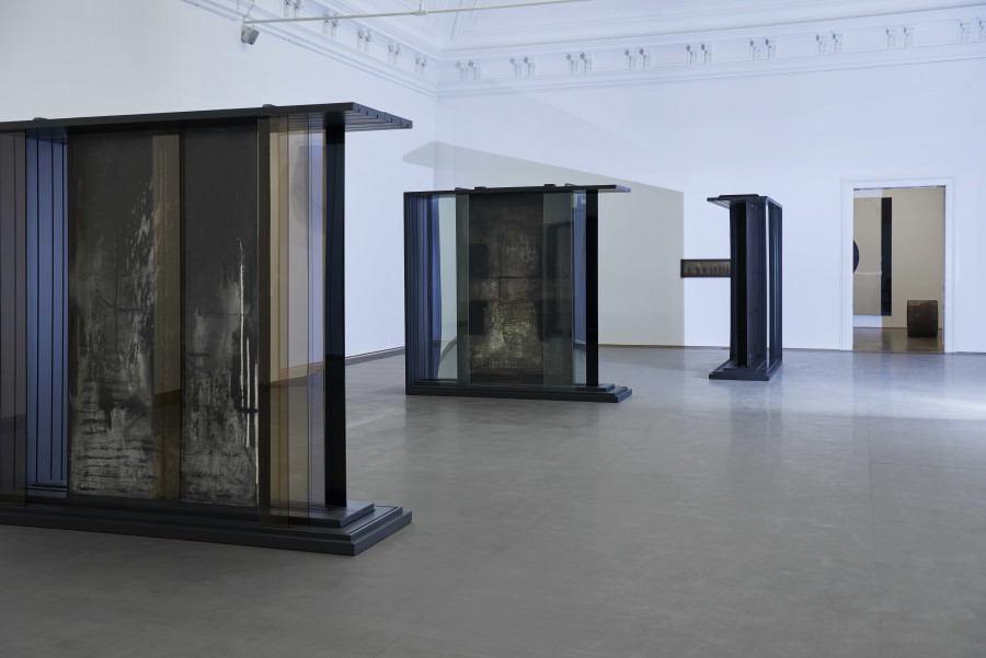 Marie Matusz, Reservoir, exhibition view, Kunsthalle Basel, 2025, photo: Philipp Hänger / Kunsthalle Basel