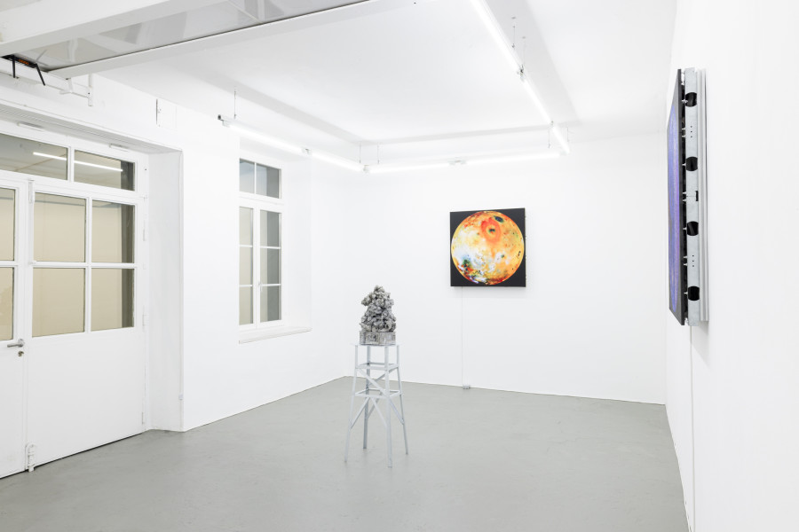 Installation view, Malte Bartsch, T.I.N.A., KALI Gallery, 2024.