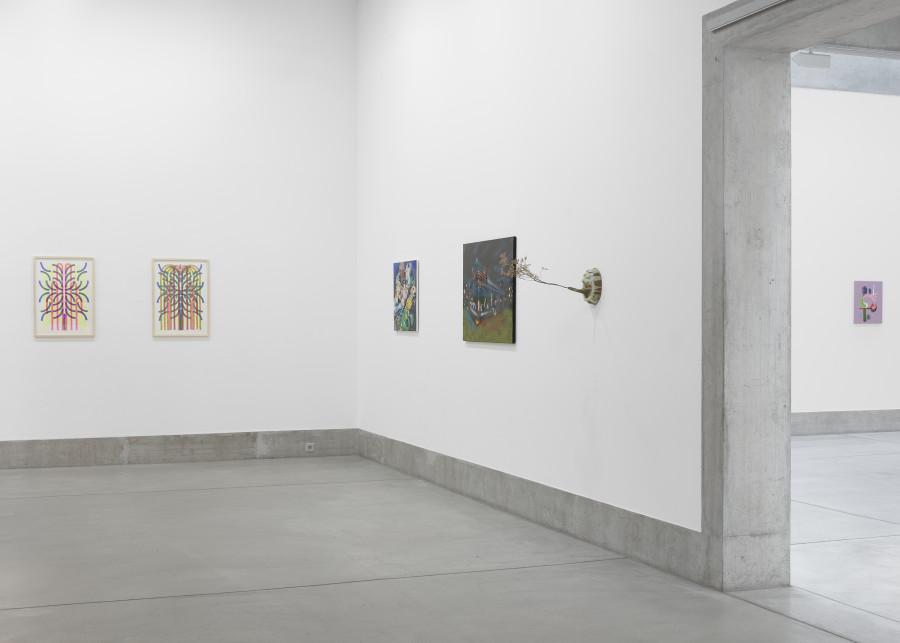 Exhibition view, 75th edition of the Biennial of Contemporary Art, Musée des Beaux-Arts la Chaux-de-Fonds, 2023-2024. © Musée des beaux-arts La Chaux-de-Fonds. Photo credit: Gaspard Gigon