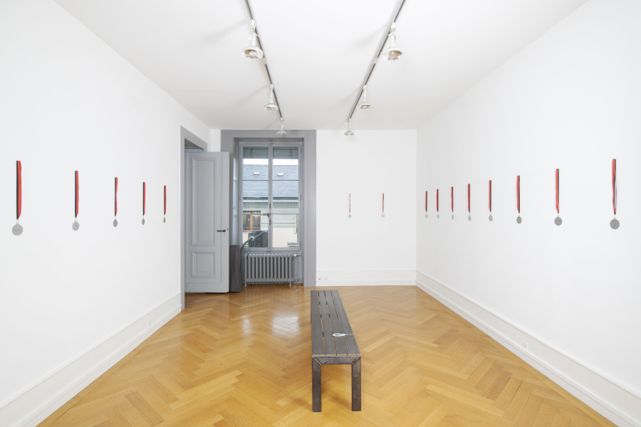 Exhibition view, Xheneta Imeri, Cri du coeur vers l’Absolu, Société des Arts de Genève, 2024.