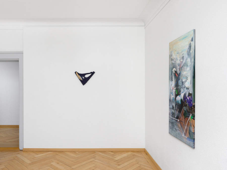 Exhibition view, tandem·vibes, Fridolin Schoch & Pascal Sender, BELETAGE Art Space, 2023. Photo credit: Annik Wetter