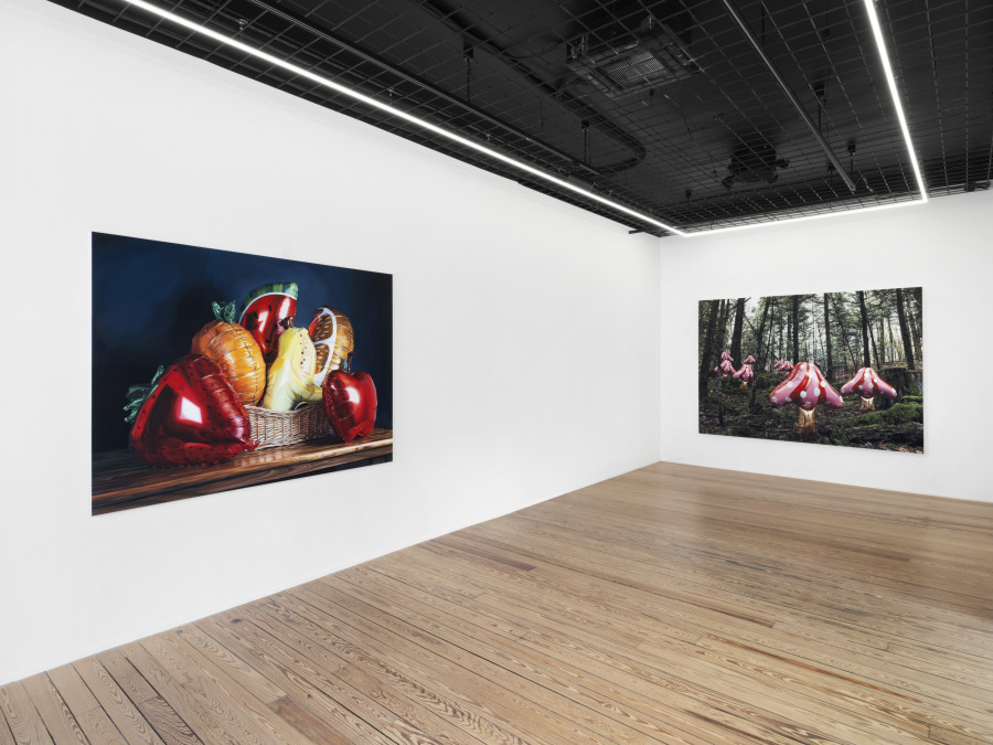 Exhibition view, Till Rabus, artifice, galerie lange + pult, 2024. Photo credit: Julien Gremaud