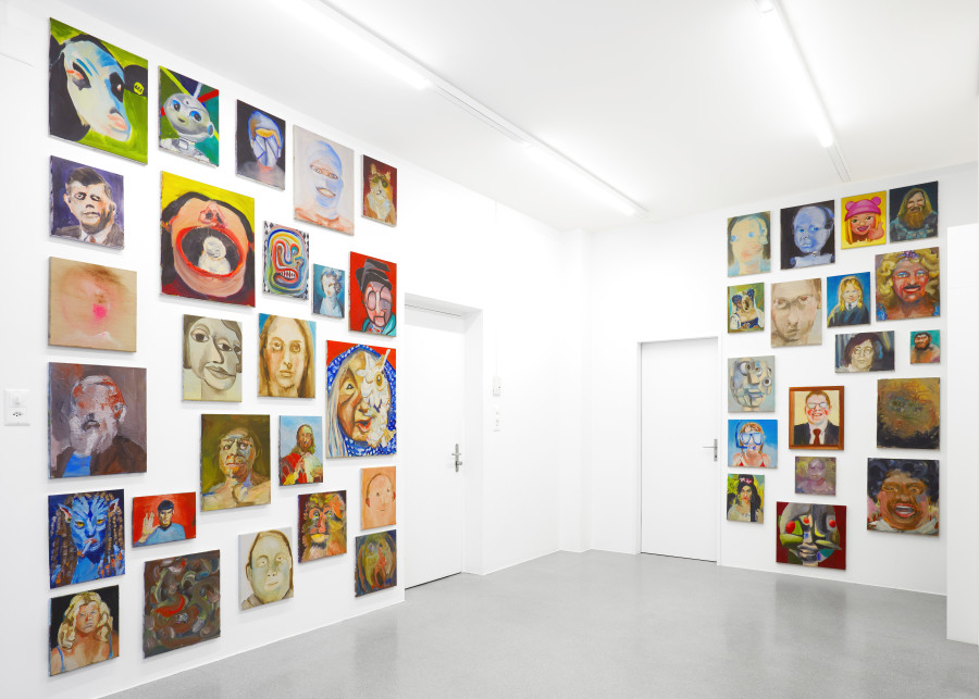 Installation view Orlando, solo show Klodin Erb at jevouspropose, Zurich, Switzerland, photo: Studio Seghrouchni