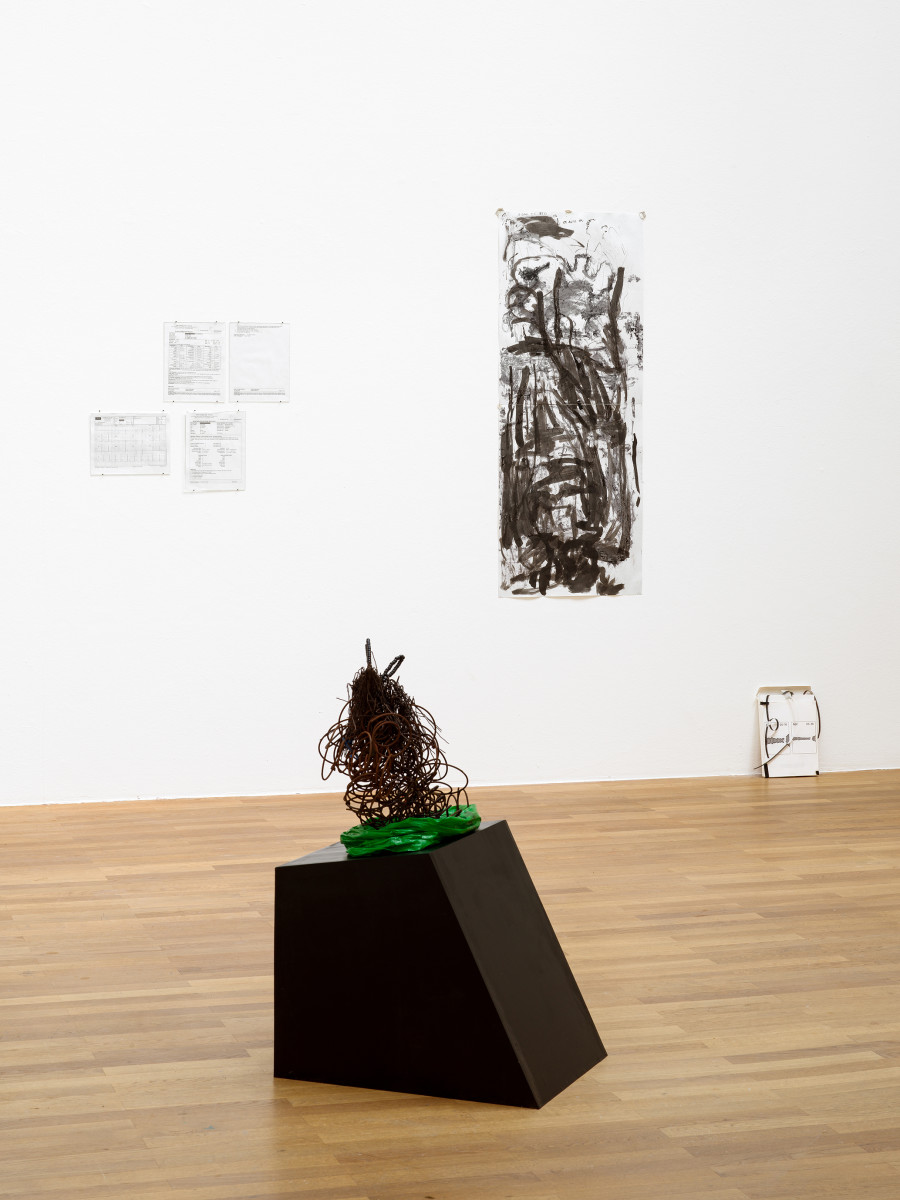 LA Timpa, I Got A New Joint: What I Should’nt Do With The Money, Kunsthalle Winterthur, 2025. Photo: Cedric Mussano. Courtesy of Kunsthalle Winterthur.