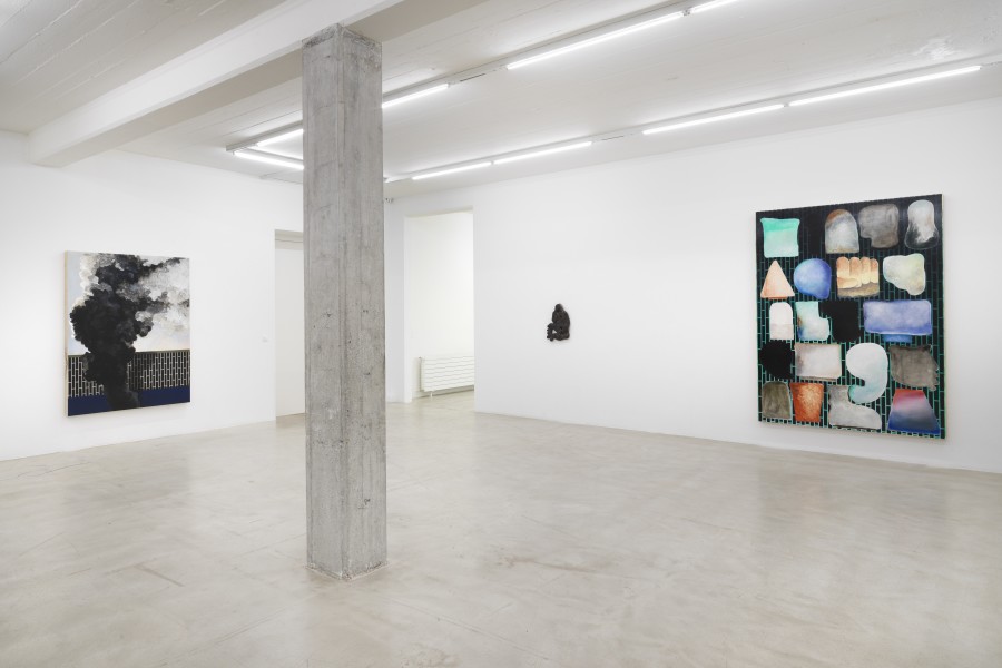 Exhibition view, Benedikt Hipp, SALT DOME, Nicolas Krupp, 2023.
