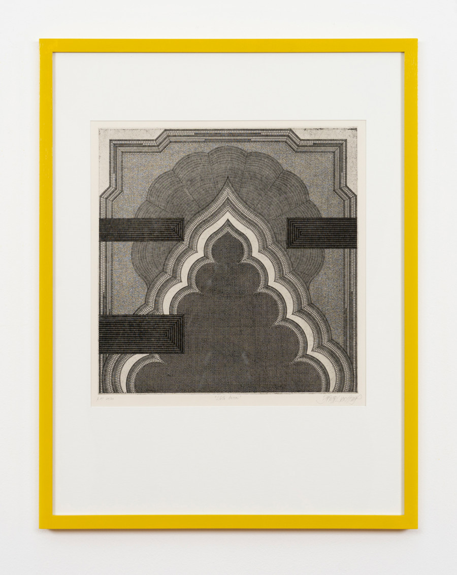 Johannes Gachnang - Lâle Devri, 1969, etching, framed. ©2024 suns.works and the artists. Photography: Claude Barrault