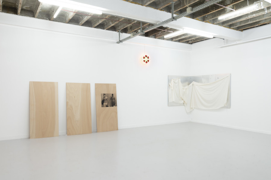 Exhibition view, Sitara Abuzar Ghaznawi & Sem Lala, Forde, 2024. Photo credit: Simon Jaton