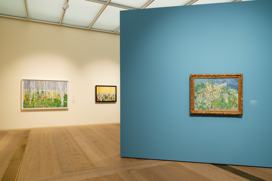 Installation views “Matthew Wong – Vincent van Gogh. Painting as a Last Resort”, Kunsthaus Zürich, 2024. Photo: Kunsthaus Zürich, Franca Candrian