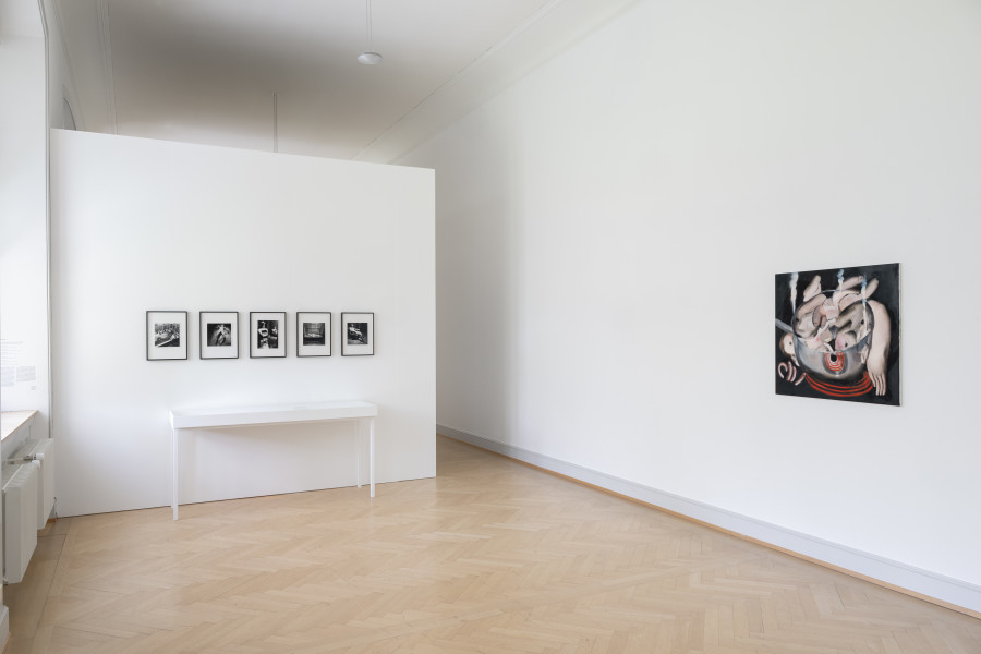 Exhibition view Burning Down the House: Rethinking Family, Kunstmuseum St. Gallen, June 1 to September 8, 2024 © Kunstmuseum St. Gallen, photo: Sebastian Stadler